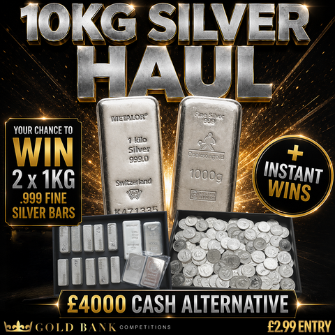 10KG SILVER HAUL – OUR BIGGEST EVER DRAW