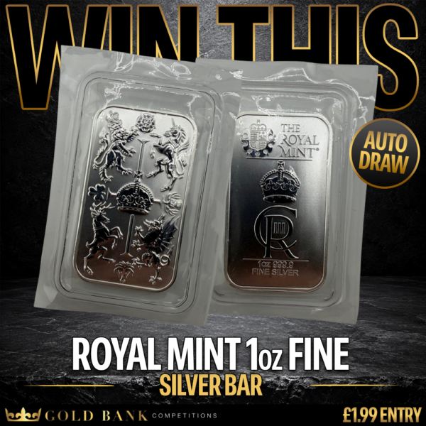 WIN THE ROYAL MINT 1oz SILVER BAR – AUTODRAW
